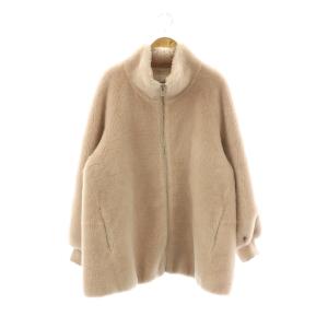 24AW ウールボアブルゾン 36 ピンク