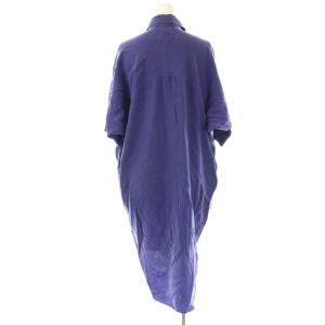 Vivienne Westwood ANGLOMANIA 半袖ロングシャツ 38 パープル