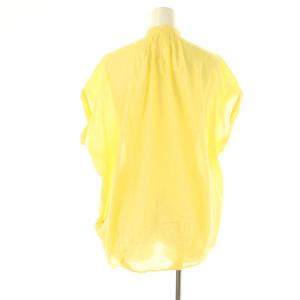 JOURNAL STANDARD 25SS アキハローンタックボリュームシャツ フレンチスリーブ F 黄 イエロー /AT OS