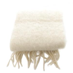 LOEWE アナグラム ウール モヘヤ マフラー ベージュ