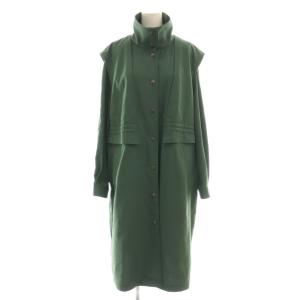 Vest like CT コート スプリング ロング 36 緑 グリーン /AT OS