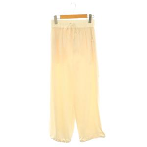 24SS MEDI MESH SKIRT LAYERED SATIN PANTS サテンパンツ メッシュスカート