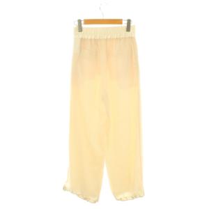 Ameri VINTAGE 24SS MEDI MESH SKIRT LAYERED SATIN PANTS サテンパンツ メッシュスカート