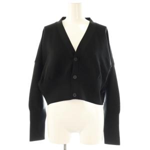 24SS BS GARTER CROPPED CARDIGAN F ブラック
