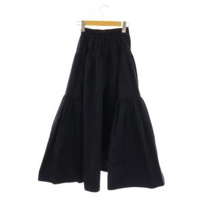 SHE Tokyo Michelle スカート フレア ロング 34 ネイビー /DF OS