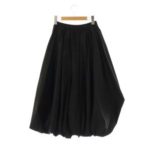 SHE Tokyo Katy バルーンスカート ギャザースカート フレア 34 ブラック /ES OS