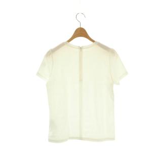 BORDERS at BALCONY 25SS CREW NECK TEE Tシャツ カットソー 半袖 36 白 ホワイト /AT OS