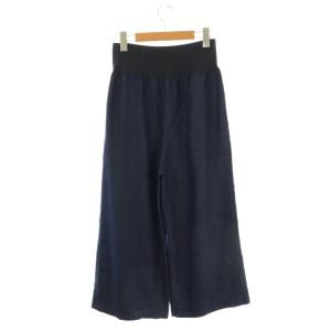 BEARDSLEY ウエストリブデニムパンツ ワイド 1 ネイビー /HK OS SH