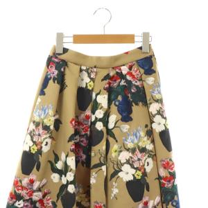 SEVEN TEN by MIHO KAWAHITO ×KEITAMARUYAMA 夜の花プリントフレアスカート 1 マルチカラー /CX OS