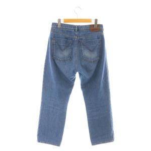 Max Mara 近年モデル 白タグ デニムパンツ ジーンズ ストレート 40 ブルー /CX OS