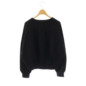 Grace Class 23AW ポンチカーディガン クルーネック 36 黒 ブラック /AT OS