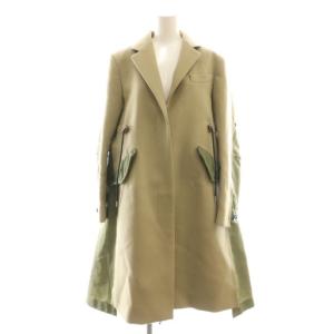 ドッキング チェスターコート 1 ベージュ カーキ 21-05726