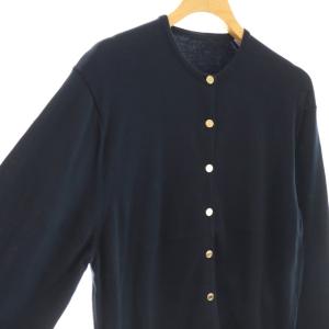 MUSE de Deuxieme Classe 25SS FF30 GIZA カーディガン ブラック