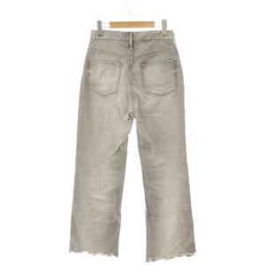upper hights THE TAYLOR SILVER DESTROY デニムパンツ ジーンズ ジッパーフライ 24 グレー