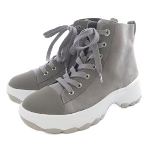 DIANA プラス ハイカットスニーカーブーツ US8 グレー 64506 /SR