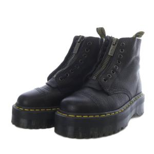 Dr.Martens SINCLAIR ジャングル ブーツ ショート プラットフォーム レザー UK4 ブラック /YO22