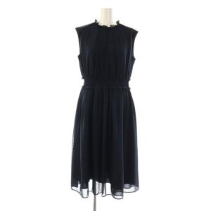 25AW 【洗える・消臭】STEP IN PUDDLE ドレス ワンピース 4 ネイビー