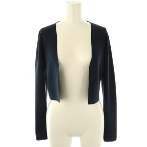 25SS SQUARE BOLERO ボレロ カーディガン ニット M ネイビー /HK OS