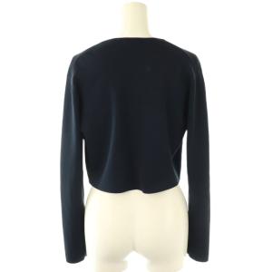 TOCCA 25SS SQUARE BOLERO ボレロ カーディガン ニット M ネイビー /HK OS