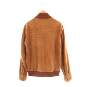 CINQUANTA ゴートスエードレザー ドライビングブルゾン 44 ブラウン H-504/1