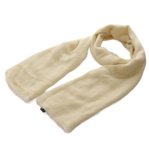 ストール マフラー リネン混 アイボリー /SS OS