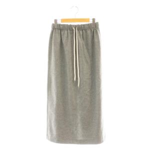 25AW BM F W/CA TIGHT スカート ウール カシミヤ シルク 36 グレー