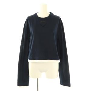 長袖 ジャージー Tシャツ XS ネイビー