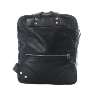 JACQUES LE CORRE ロンドン バックパック リュック ワンショルダー レザー 黒 ブラック SH /RI OS