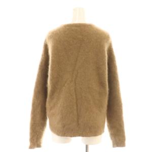 BEAUTY&YOUTH UNITED ARROWS ヘアリー畦Vネック ニット セーター プルオーバー モカブラウン /CX OS SH