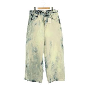 BLEACH DENIM PANTS 3 インディゴ
