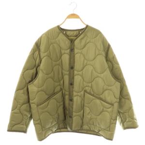 24AW QUILTED LINER JACKET XL カーキ