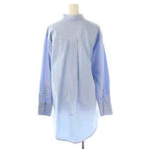 L'Appartement THOMASMASON オーバーサイズシャツ 長袖 サックスブルー /DO OS