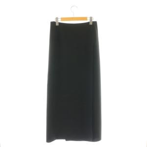 Lisiere L'Appartement Slit Long Skirt タイトスカート 36 黒 ブラック スリット ロング /DF OS