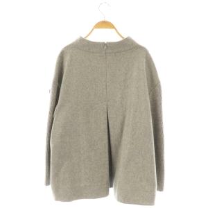 ADORE フラノドッキングニット セーター 38 グレー /AT OS