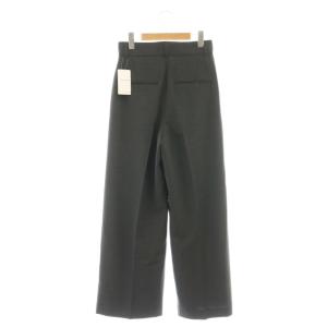 AP STUDIO アパルトモン 25AW 2タックワイドパンツ 34 グレー /DF OS