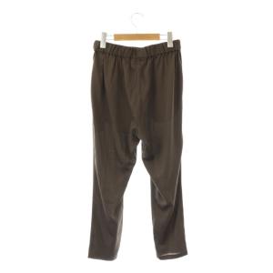 MUSE de Deuxieme Classe シルクサテンパンツ 36 モカブラウン /DO OS