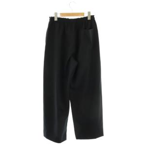 BLAMINK ポケット刺繍イージーワイドパンツ 38 ネイビー /DF OS