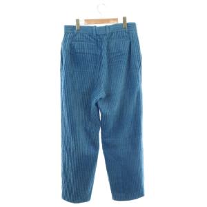 BLAMINK ワイドコーデュロイパンツ 38 ブルー