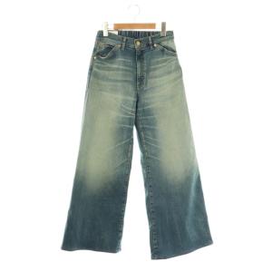 MANNISH BAGGY バギーデニムパンツ S ブルー MXSR74L