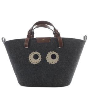 eyes フェルト スモール トートバッグ グレー 159401