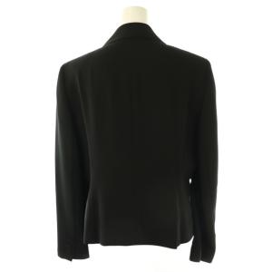Aquascutum 1Bテーラードジャケット 総裏地 11 ブラック /DO OS