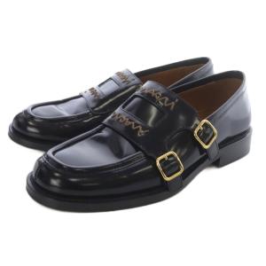 25年 レザー製 Bambi 3.0 ローファー 38 ブラック