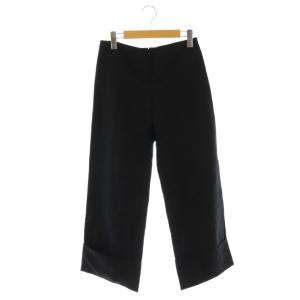 ストレートパンツ スラックス 2 黒 ブラック /AT OS