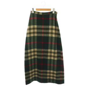 ヨウジヤマモト ウールチェックスカート 2 マルチカラー /DO OS