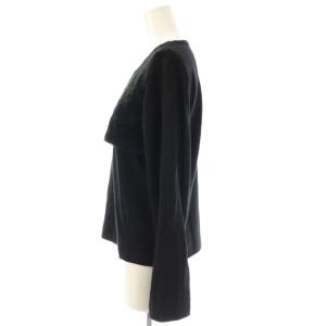 Tao ウール長袖カットソー ファー ブラック TT-040290 /DO OS