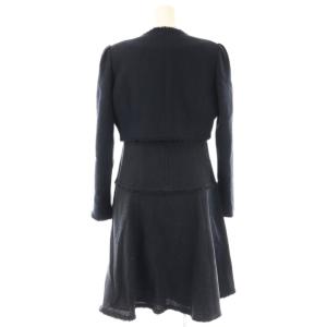 René セットアップ ジャケット ワンピース 36 ネイビー /DO OS