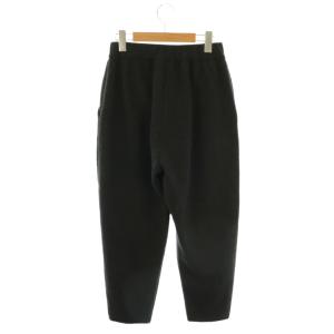 evam eva evameva エバムエバ wool pile pants M チャコールグレー