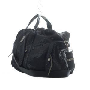 SAZABY ボストンバッグ ショルダー 大容量 軽量 旅行 ナイロン 黒 ブラック /RI OS