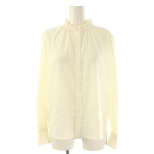 マルチプルブラウス フリル 長袖 2 ホワイト /HK OS