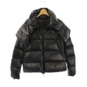 LENA フードダウンジャケット ブラック LTK20A4217